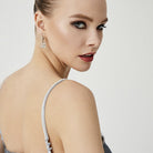 İpek Kıramer-Coco Metal Dress Gray-Elbise-6-Milagron.com