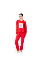 İpek Kıramer-Cotton Pajamas Set-Pijama Takımı-2-Milagron.com