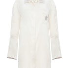 İpek Kıramer-Fi̇fi̇ Silk Shirt Chemise Ecru-Gecelik-5-Milagron.com