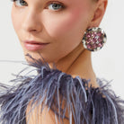 İpek Kıramer-Flying Bird Velvet Dress-Elbise-4-Milagron.com