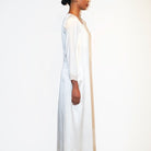 İpek Kıramer-Helen Silk Robe Ecru-Sabahlık-3-Milagron.com