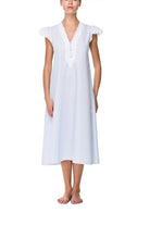 İpek Kıramer-Holy Cotton Chemise Blue-Gecelik-1-Milagron.com