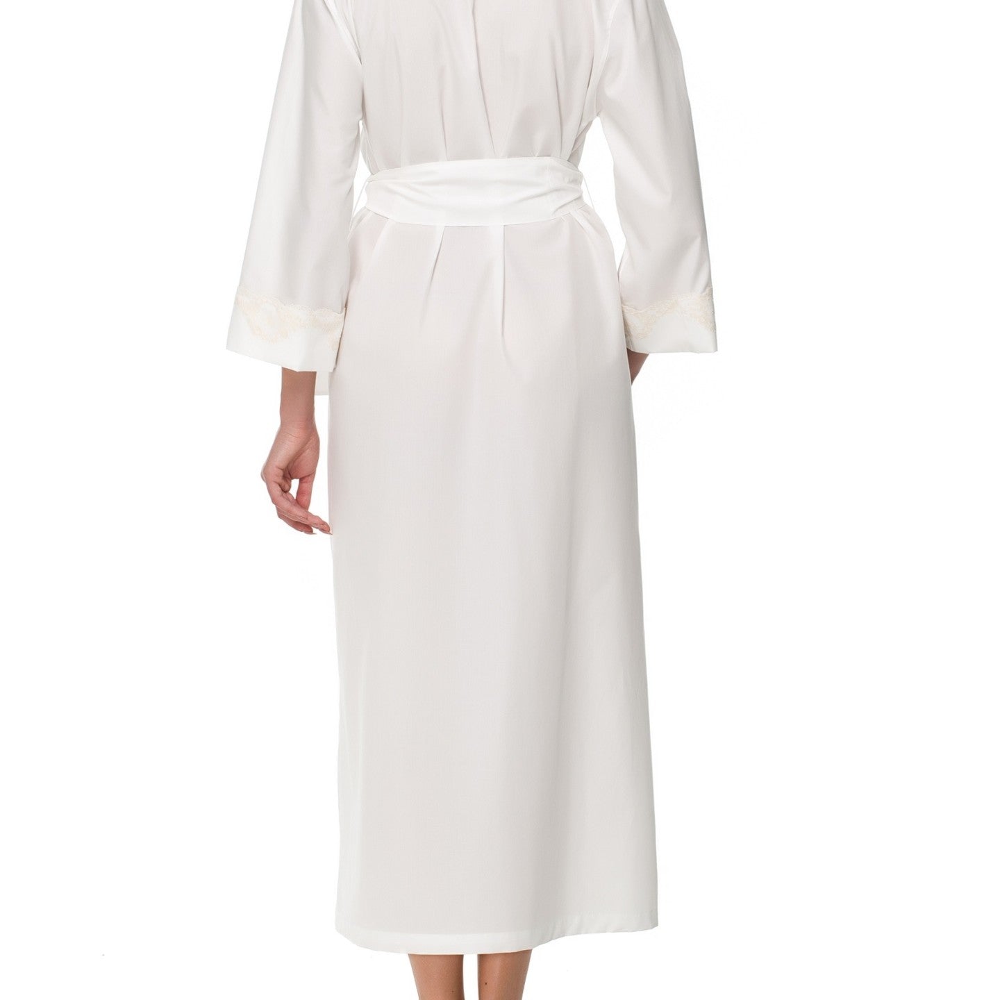 İpek Kıramer-Holy Cotton Robe Ecru-Sabahlık-3-Milagron.com