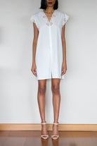 İpek Kıramer-Holy Cotton Shirt Chemise Ecru-Gecelik-1-Milagron.com