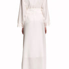 İpek Kıramer-Holy Silk Robe Ecru-Sabahlık-3-Milagron.com