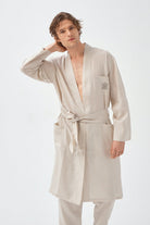 Painture Linen Kimono Beige