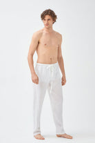 Rem Linen Pants White