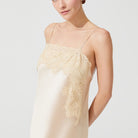 İpek Kıramer-Rita Silk Chemise Gold-Gecelik-3-Milagron.com