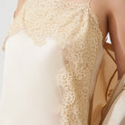 İpek Kıramer-Rita Silk Chemise Gold-Gecelik-6-Milagron.com