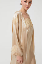 İpek Kıramer-Rita Silk Robe Gold-Sabahlık-4-Milagron.com