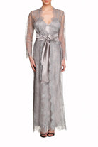 İpek Kıramer-Soprano Lace Robe Grey-Sabahlık-1-Milagron.com