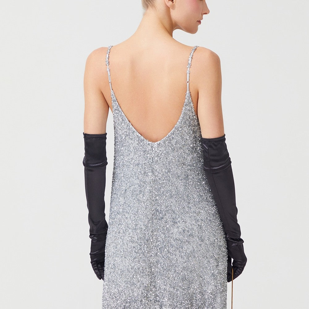 İpek Kıramer-Star Paillette Dress-Elbise-8-Milagron.com