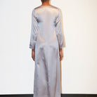 İpek Kıramer-Street Style Robe Gray-Sabahlık-3-Milagron.com