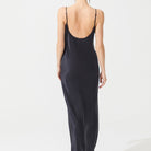 İpek Kıramer-The Moon Silk Chemise Black-Gecelik-4-Milagron.com