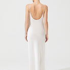 İpek Kıramer-The Moon Silk Chemise Ecru-Gecelik-2-Milagron.com