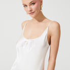 İpek Kıramer-The Moon Silk Chemise Ecru-Gecelik-3-Milagron.com
