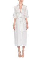 İpek Kıramer-Viboleyn Cotton Robe Ecru-Sabahlık-1-Milagron.com