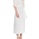 İpek Kıramer-Viboleyn Cotton Robe Ecru-Sabahlık-2-Milagron.com