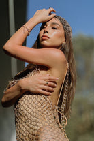 Iquoniq-Cleo Mini Dress-Kimono-7-Milagron.com