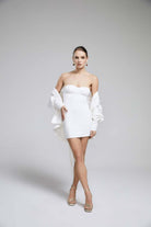 Iquoniq-Winter White Dress-Elbise-1-Milagron.com