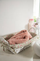 Irya-2'li Hasır Sepet Beyaz 18x29x13 Cm-Sepet-2-Milagron.com