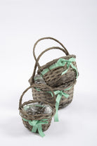 Irya-3'lü Hasır Sepet Gri-Sepet-12-Milagron.com