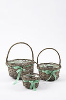 Irya-3'lü Hasır Sepet Gri-Sepet-9-Milagron.com