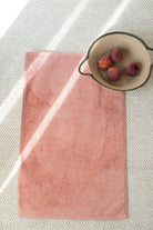 Irya-Alba Tekli Havlu Banyo Paspası 50x80 Somon-Banyo Paspası-1-Milagron.com