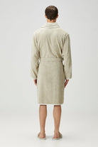 Irya-Allesi %100 Pamuk Erkek Bornoz Mint-Bornoz-5-Milagron.com