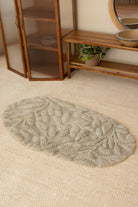 İrya-Allesi Tekli Banyo Paspası %100 Pamuk 65x115 Yeşil-Banyo Paspası-2-Milagron.com