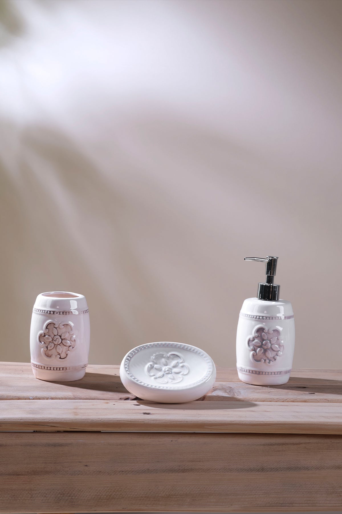 Irya-Alva 3 Parça Banyo Seti Beyaz-Banyo Seti-1-Milagron.com