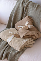 Irya-Amber örme Battaniye 130x170 Bej-Battaniye-5-Milagron.com