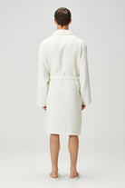 Irya-Aura Waffle Erkek Bornoz Ekru-Bornoz-3-Milagron.com