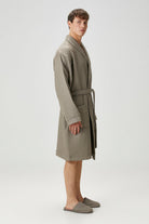 Irya-Aura Waffle Erkek Bornoz Gri-Bornoz-5-Milagron.com