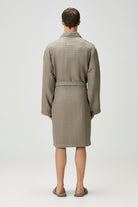 Irya-Aura Waffle Erkek Bornoz Gri-Bornoz-6-Milagron.com