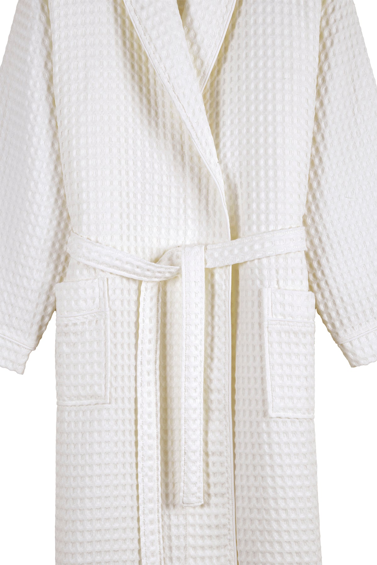 İrya-Aura Waffle Kadın Bornoz Ekru-Bornoz-4-Milagron.com