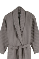 İrya-Aura Waffle Kadın Bornoz Gri-Bornoz-5-Milagron.com