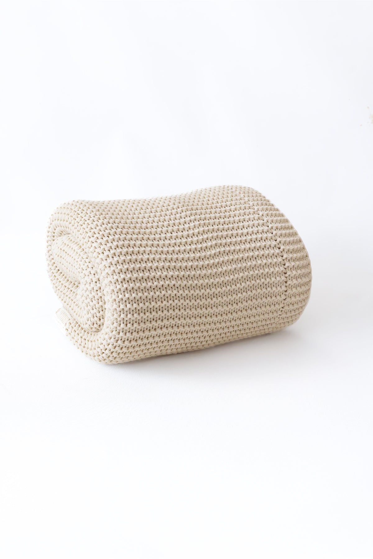 Irya-Biscuit örme Battaniye 130x170 Ekru-Battaniye-5-Milagron.com