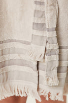 Irya-Confetti Kadın Bornoz Kahvrengi-Bornoz-4-Milagron.com