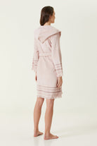 Irya-Confetti Kadın Bornoz Pembe-Bornoz-5-Milagron.com