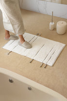 İrya-Earth Tekli Banyo Paspası %100 Pamuk 60x100 Cm Yeşil-Banyo Paspası-1-Milagron.com