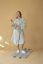 İrya-Elani Tekli Banyo Paspası %100 Pamuk 50x80 Cm Mint-Banyo Paspası-2-Milagron.com