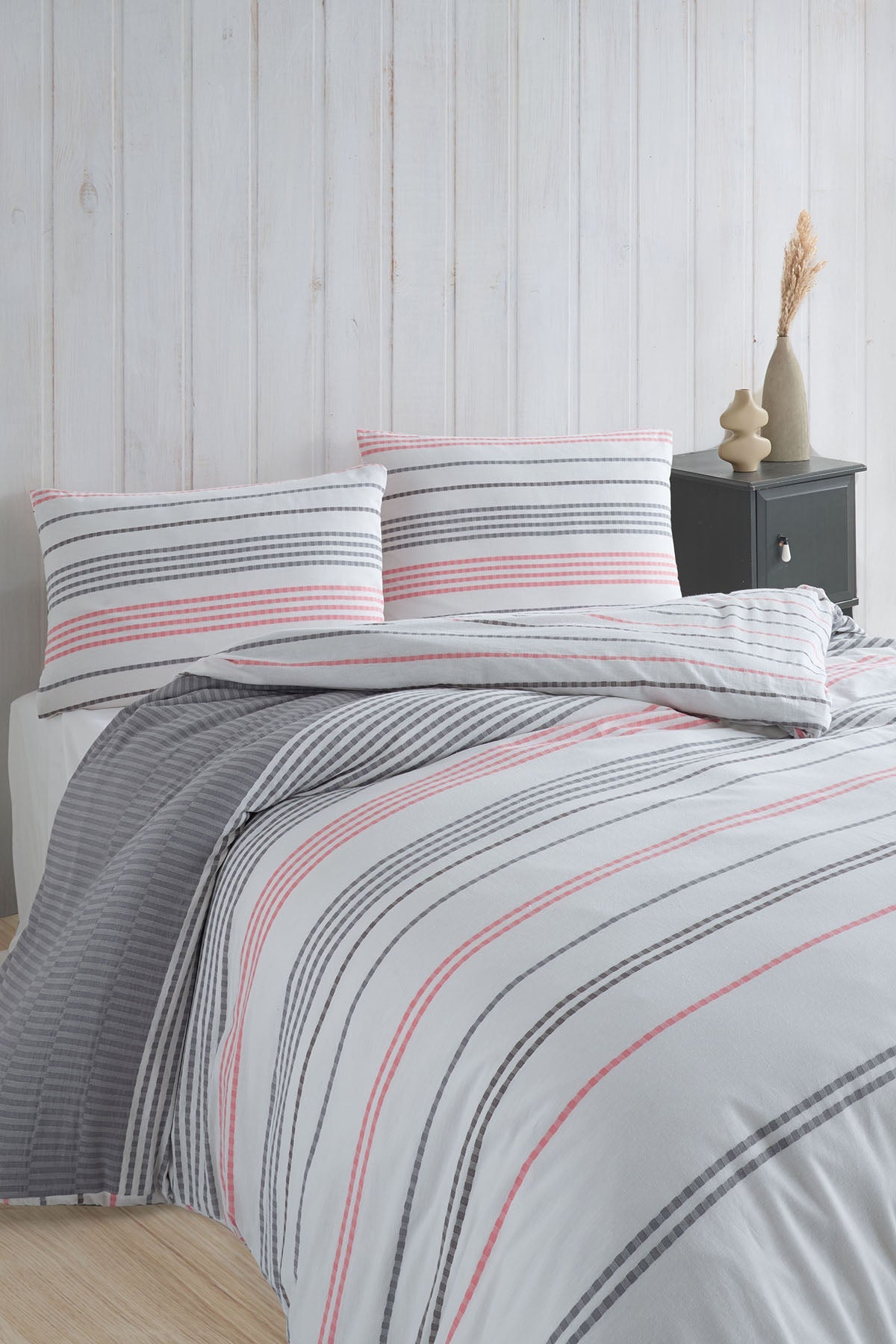 Irya-Estela 5 Parça çift Kişilik Nevresim Takımı-Nevresim Takımı-2-Milagron.com