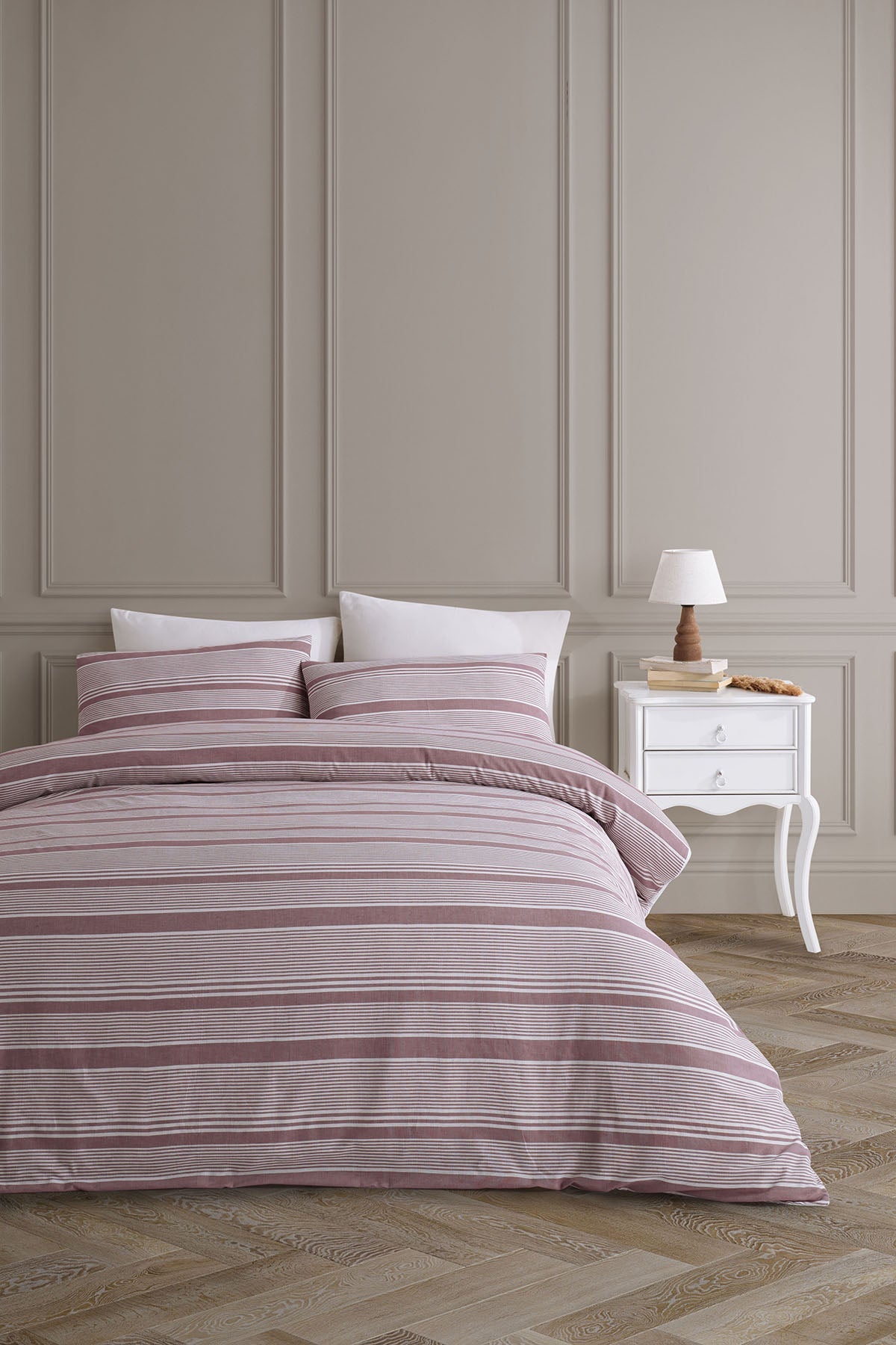 Irya-Flint 5 Parça çift Kişilik Nevresim Takımı-Nevresim Takımı-1-Milagron.com