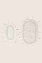 İrya-Hana 2’li Takım Banyo Paspası %100 Pamuk 40x60 + 60x90 Ekru-Takım Banyo Paspası-4-Milagron.com