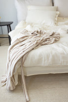 Irya-In Lines İpliği Boyalı Kadın Bornoz Mocha-Bornoz-7-Milagron.com