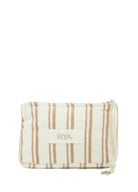 Irya-In Lines İpliği Boyalı Makyaj çantası Mocha-Makyaj Çantası-2-Milagron.com