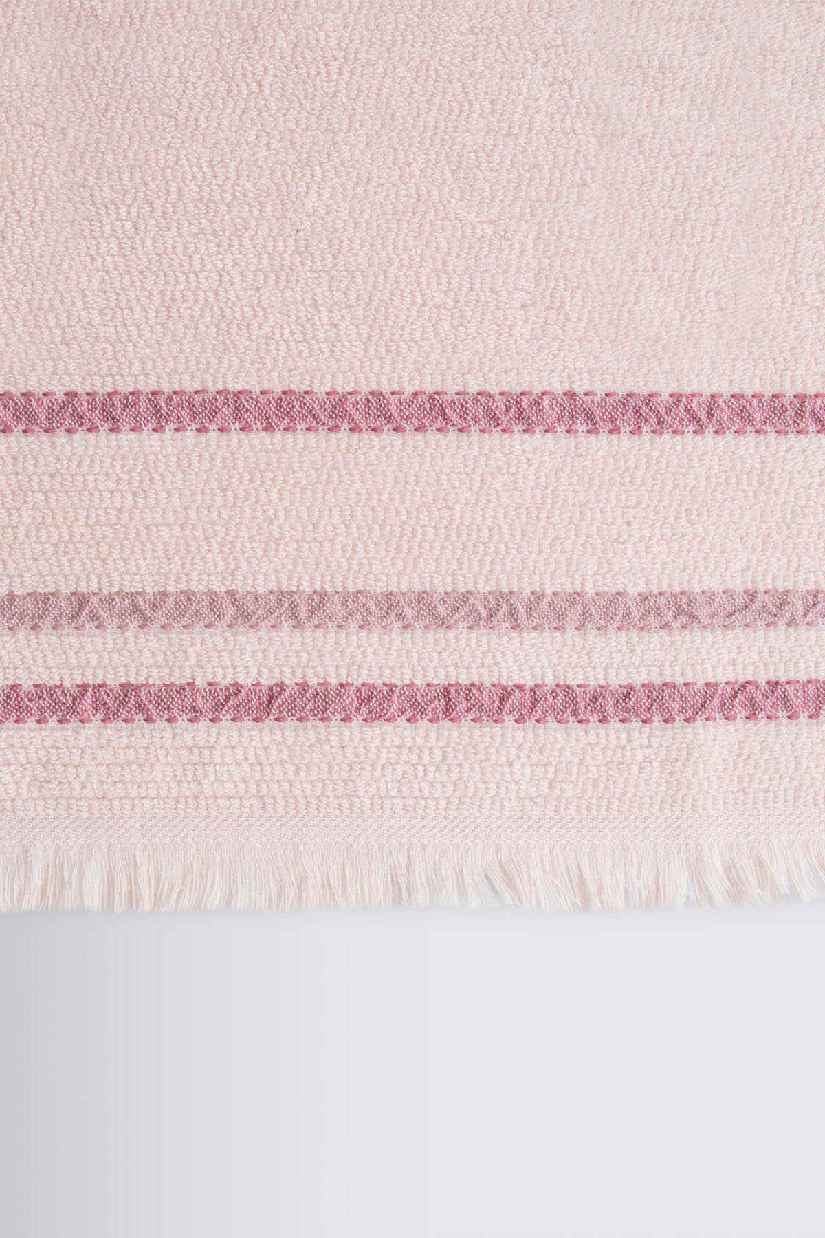 Irya-İntegra Banyo Havlusu 90x150 Cm Pembe-Havlu-2-Milagron.com