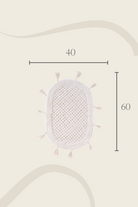 İrya-Lampetie Elora Tekli Banyo Paspası 40x60 Ekru-Banyo Paspası-3-Milagron.com