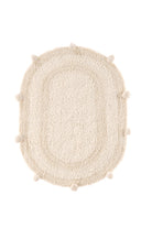 İrya-Lampetie Eris Tekli Banyo Paspası 45x60 Bej-Banyo Paspası-1-Milagron.com